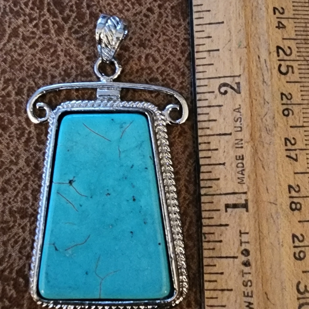 Larimar pendant